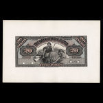 Canada, Bank of Nova Scotia, 20 dollars <br /> July 2, 1896