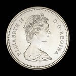 Canada, Elizabeth II, 1 dollar <br /> 1973