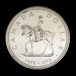 Canada, Elizabeth II, 1 dollar <br /> 1973