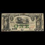 Canada, Bank of Montreal, 1 dollar <br /> January 1, 1849