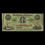 Canada, Bank of Montreal, 10 dollars <br /> January 3, 1859