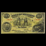 Canada, Bank of Toronto (The), 10 dollars <br /> January 2, 1937
