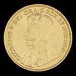 Canada, George V, 5 dollars <br /> 1914