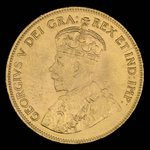 Canada, George V, 10 dollars <br /> 1914
