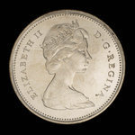 Canada, Elizabeth II, 25 cents <br /> 1965