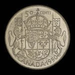 Canada, George VI, 50 cents : 1950