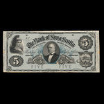 Canada, Bank of Nova Scotia, 5 dollars <br /> July 2, 1881