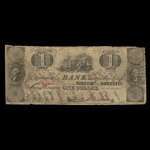 Canada, Commercial Bank (Kingston), 1 dollar <br /> July 18, 1837