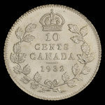 Canada, George V, 10 cents <br /> 1932