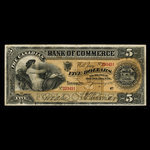 Canada, Canadian Bank of Commerce, 5 dollars <br /> January 2, 1892