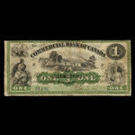 Canada, Commercial Bank of Canada, 1 dollar <br /> January 2, 1860