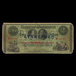 Canada, Bank of Montreal, 2 dollars <br /> January 3, 1859