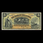 Canada, Bank of Nova Scotia, 5 dollars <br /> September 1, 1908