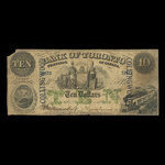 Canada, Bank of Toronto (The), 10 dollars <br /> July 2, 1859