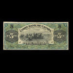 Canada, Union Bank of Canada (The), 5 dollars <br /> June 1, 1907