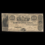 Canada, Bank of Upper Canada (York), 4 dollars <br /> May 3, 1837