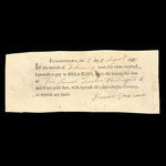 Canada, Herman Dockham, 2 pounds, 12 shillings <br /> August 4, 1810