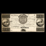 Canada, Jno. Molson (Jr.), 3 francs <br /> 1838