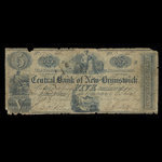 Canada, Central Bank of New Brunswick, 1 dollar <br /> November 1, 1847