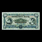 Canada, Dominion Bank, 50 dollars <br /> January 2, 1925