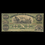 Canada, Farmers Bank of Rustico, 1 dollar <br /> January 2, 1872