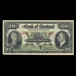 Canada, Bank of Montreal, 20 dollars <br /> January 3, 1938