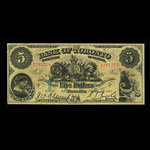 Canada, Bank of Toronto (The), 5 dollars <br /> February 1, 1917