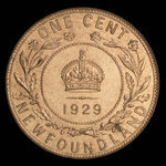 Canada, George V, 1 cent <br /> 1929