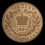 Canada, Victoria, 1 cent <br /> 1880