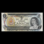 Canada, Bank of Canada, 1 dollar <br /> 1973