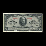 Canada, Provincial Bank of Canada, 10 dollars <br /> January 2, 1935