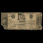 Canada, Farmer's Bank, 5 dollars <br /> August 3, 1843