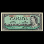 Canada, Bank of Canada, 1 dollar <br /> 1954