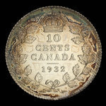 Canada, George V, 10 cents <br /> 1932