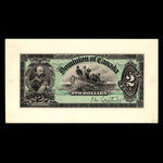 Canada, Dominion of Canada, 2 dollars <br /> July 2, 1897