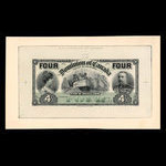Canada, Dominion of Canada, 4 dollars <br /> January 2, 1902