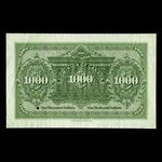 Canada, Dominion of Canada, 1,000 dollars <br /> January 2, 1924