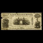 Canada, Permanent Building Society of the Distirct of Iberville, no denomination <br /> 1895