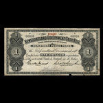 Canada, Newfoundland - Department of Public Works, 1 dollar <br /> 1901