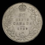 Canada, George V, 50 cents <br /> 1929