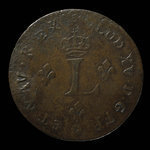 France, Louis XV, 2 sous : 1741