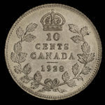 Canada, George V, 10 cents <br /> 1928