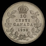 Canada, George V, 10 cents : 1928