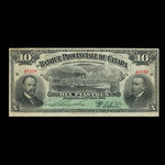Canada, Provincial Bank of Canada, 10 dollars <br /> June 1, 1907
