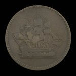 Canada, unknown, 1/2 penny <br /> 1835