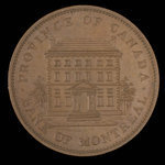 Canada, Bank of Montreal, 1 penny : 1837