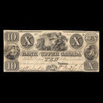 Canada, Bank of Upper Canada (York), 10 dollars <br /> January 1, 1838