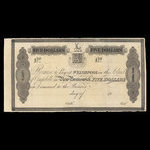 Canada, Campobello Mill & Manufacturing Co., 5 dollars <br /> 1845