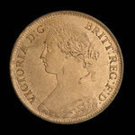 Canada, Province of Nova Scotia, 1/2 cent <br /> 1861