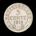 Canada, George V, 5 cents <br /> 1912